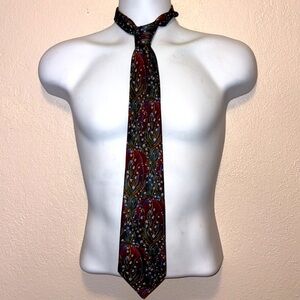 Lanvin Paris 100% silk tie